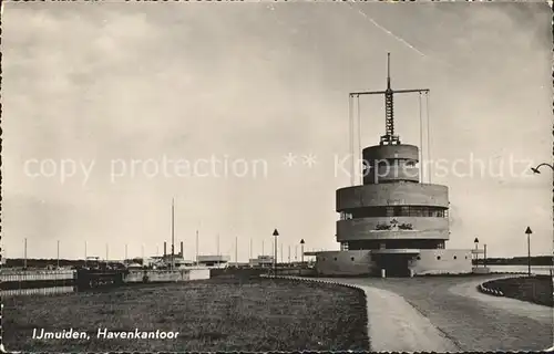 Ijmuiden Havenkantoor Kat. Niederlande