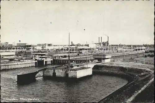 Ijmuiden Noordersluis Schleuse Kat. Niederlande