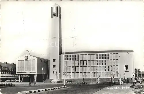 Ijmuiden Stadhuis Rathaus Kat. Niederlande