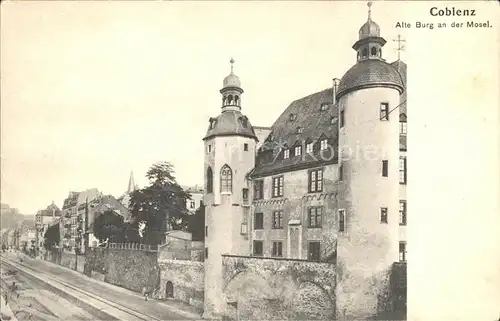 Coblenz Koblenz Alte Burg an der Mosel Kat. Koblenz Rhein