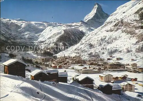 Zermatt VS mit Matterhorn Kat. Zermatt