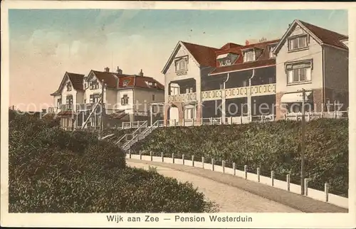 Wijk aan Zee Pension Westerduin Kat. Niederlande