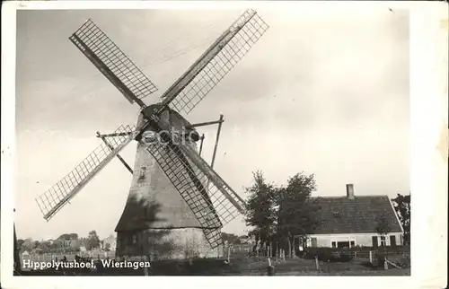 Hippolytushoef Bondskampeerplaats De Gest Molen Windmuehle Kat. Hippolytushoef