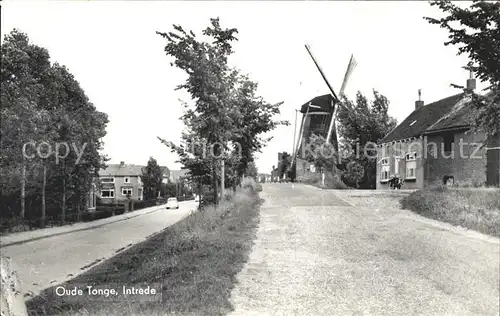 Oude Tonge Intrede Molen Windmuehle Kat. Oude Tonge