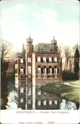 Oegstgeest Kasteel Oud Poelgeest Schloss Kat. Niederlande