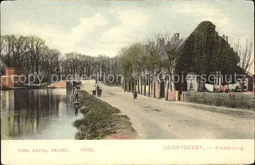 Oegstgeest Kwaakbrug Kat. Niederlande