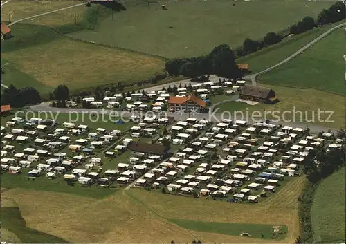 Jakobsbad Camping Anker Fliegeraufnahme Kat. Gonten