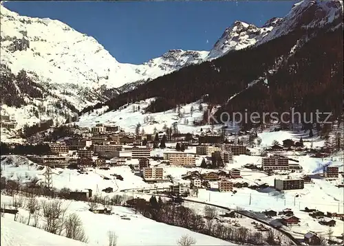 Leukerbad mit Gitzifurgge Kat. Loeche les Bains