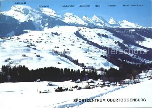 Obertoggenburg Sportzentrum mit Alpenpanorama Kat. Wildhaus