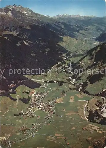 Disentis GR mit Vorderrheintal und Chur Kat. Disentis