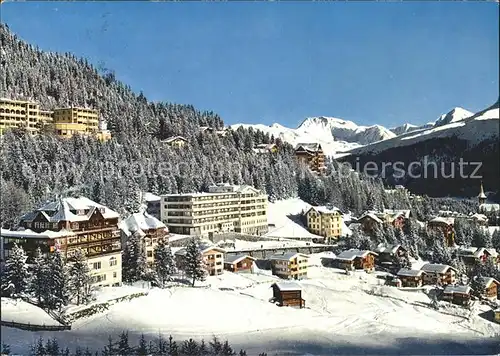 Inner Arosa Ortsansicht / Innerarosa /Bz. Plessur