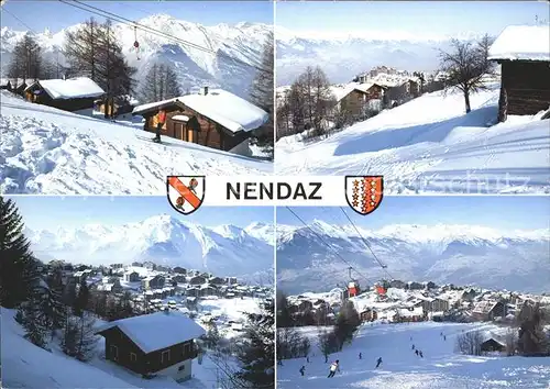 Nendaz Station de Nendaz Teilansichten / Haute-Nendaz /Bz. Conthey