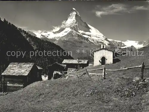 Zermatt VS Findelen Matterhorn Kat. Zermatt