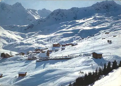 Arosa GR Skigebiet Bergkirchli Kat. Arosa