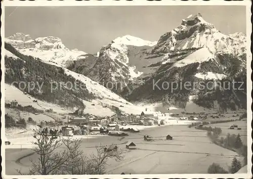 Engelberg OW mit Hahnen Kat. Engelberg