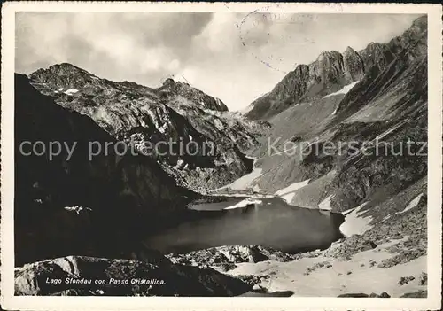 Locarno TI Lago Sfondau con Passo Cristallina Kat. Locarno