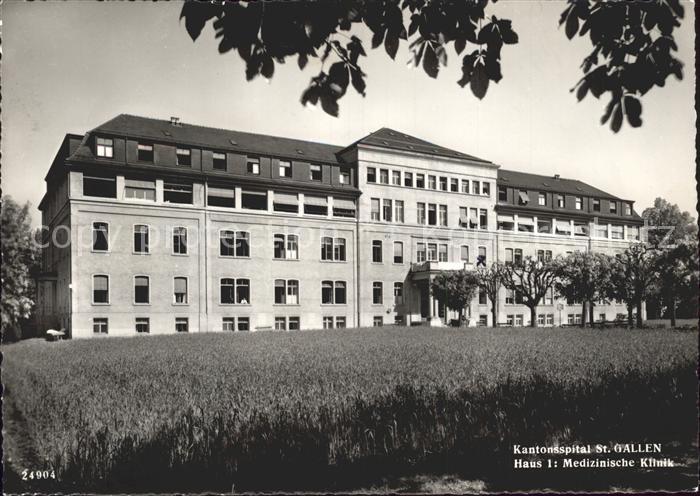 St Gallen SG Kantonsspital Haus 1 Medizinische Klinik Kat