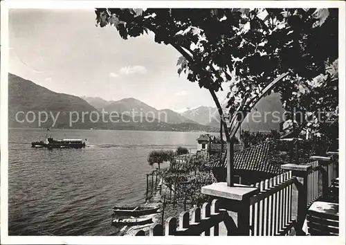 Gerra Gambarogno Ristorante Terrazza al Lago / Gerra /Bz. Locarno