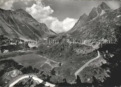 Albulapass Nordseite Compass Piz Blais Dschimels Kat. Albula