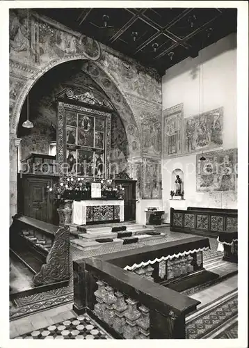 Ascona TI Collegio Papio Altare della Chiesa Madonna della Misericordia Kat. Ascona