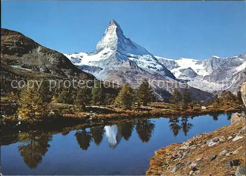 Zermatt VS Grindjisee Matterhorn Kat. Zermatt