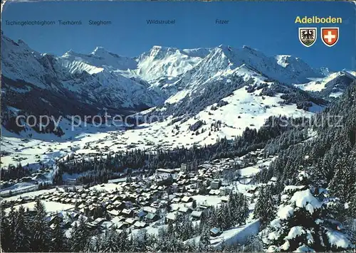 Adelboden Panorama Kat. Adelboden