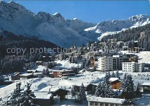 Arosa GR Ortsansicht Kat. Arosa