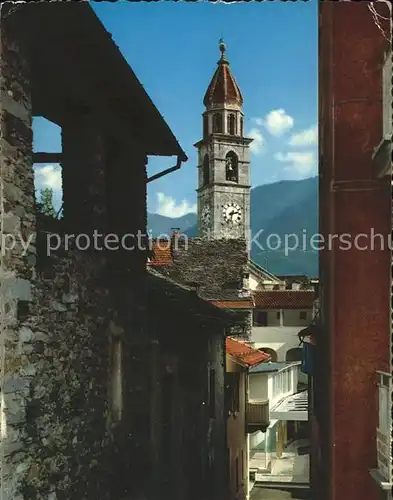 Ascona TI Motivo rustico Chiesa / Ascona /Bz. Locarno