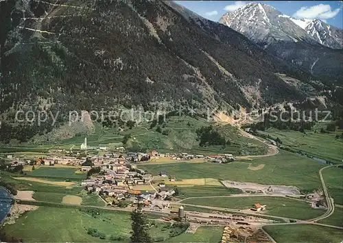 Zernez GR Blick Ofenpass Piz Ivraina Kat. Zernez