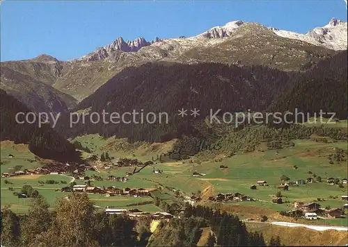 Disentis GR Segnas Buretsch Cuoz Kat. Disentis