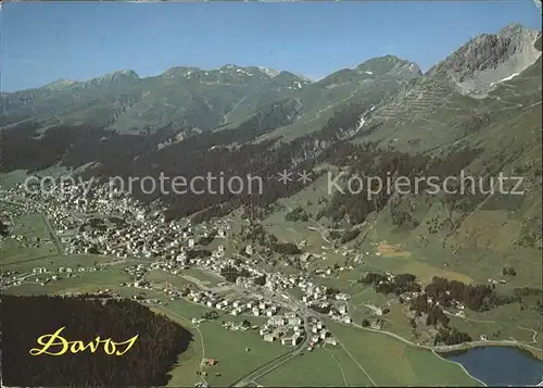 Davos Dorf GR Koerbshorn Schiahoerner / Davos /Bz. Praettigau-Davos