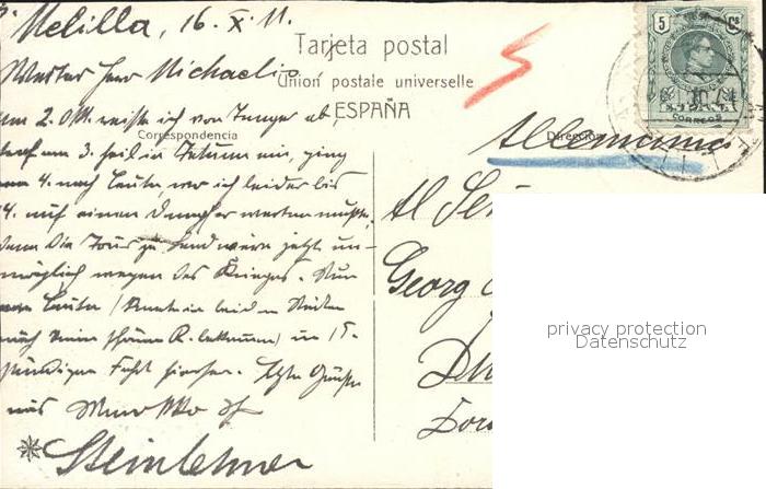 Melilla Hafen / / Nr. cx49395 - oldthing: Ansichtskarten Spanien UNSORTIERT