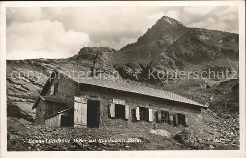 Edmund Grafhuette Blankahorn Kat. Pettneu am Arlberg