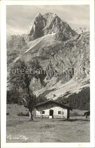 Gramaialm Alpengasthof Gramai Kat. Eben am Achensee