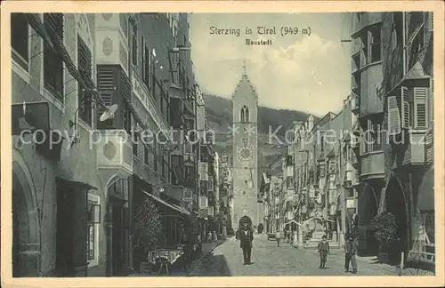 Sterzing Suedtirol Neustadt Kirche Kat. Vipiteno