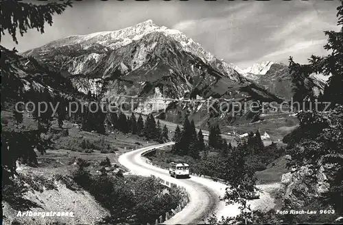 Arlberg Arlbergstrasse  Kat. Oesterreich