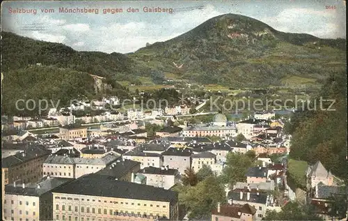 Salzburg Oesterreich Gaisberg Kat. Salzburg