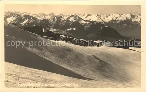 Freschenhaus Bregenzerwald Schweizer Alpen Kat. Oesterreich