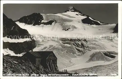 Hildesheimer Huette Pfaffenschneid Zuckerhuetl  / Neustift im Stubaital /Innsbruck