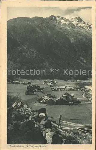 Zwieselstein Soelden  Kat. Soelden oetztal