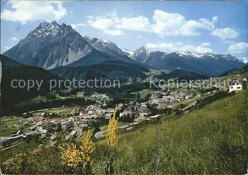 Scuol Tarasp Vulpera Scuol mit Pisocgruppe / Scuol /Bz. Inn