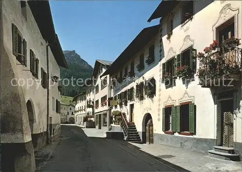 Santa Maria Val Muestair Dorfpartie Kat. Val Muestair