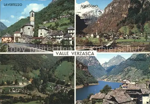 Valle Verzasca Lavertezzo Sonogno Vogorno Kat. Locarno