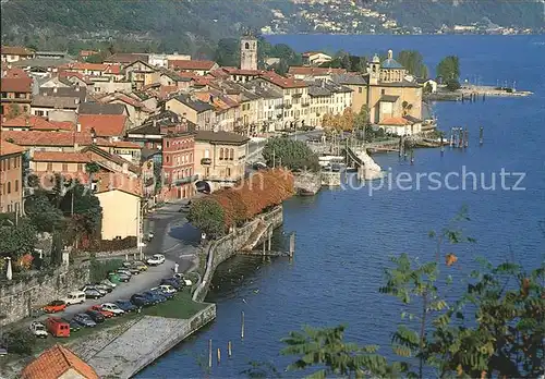 Cannobio Lago Maggiore Haeuser am See Kat. Italien