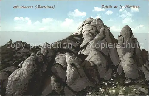 Montserrat Kloster Barcelona la Montana Kat. Spanien