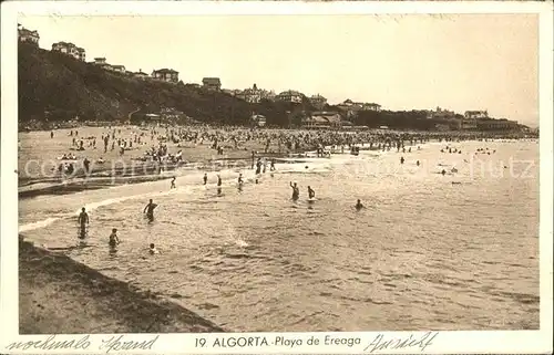 Algorta Playa de Ereaga Kat. Spanien