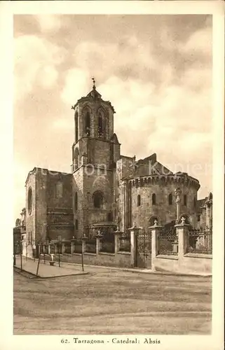 Tarragona Catedral Absis Kat. Costa Dorada Spanien