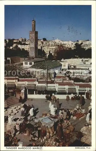 Spanien Tanger Marocco Market Kat. Spanien