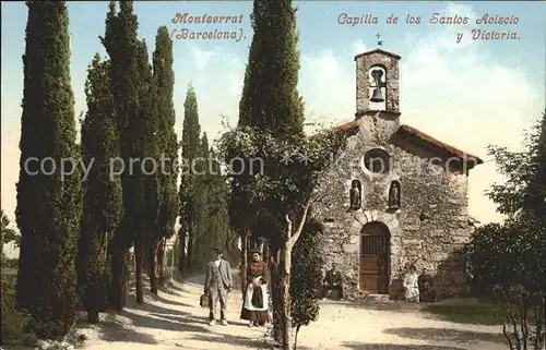 Montserrat Kloster Capilia de los Santos Aciscio y Victoria Kat. Spanien