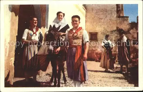 Mallorca Trajes tipicos spanische Trachten Kat. Spanien